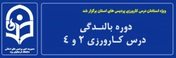 دوره بالندگی کارورزی 2 و 4 2