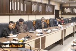 هشتادو یکمین جلسه شورای فرهنگی اجتماعی و دانشجویی دانشگاه فرهنگیان یزد
 5