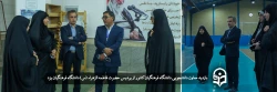 معاون دانشجویی دانشگاه فرهنگیان کشور از پردیس حضرت فاطمه الزهراء (س) یزد بازدید کرد 2