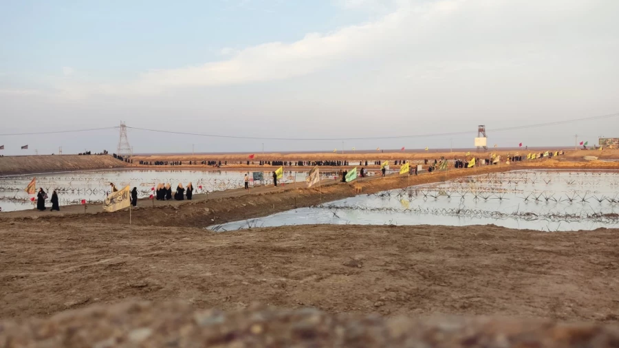 اردوی راهیان نور دانشجومعلمان به مناطق عملیاتی جنگی جنوب کشور 12