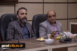 سیزدهمین جلسه شورای مدیریت، نظارت، ارزیابی و توسعه منابع دانشگاه فرهنگیان استان یزد برگزار شد 5