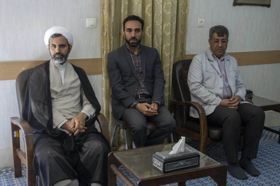 دیدار هیئت رئیسه دانشگاه فرهنگیان یزد با نماینده ولی فقیه و امام جمعه یزد 5