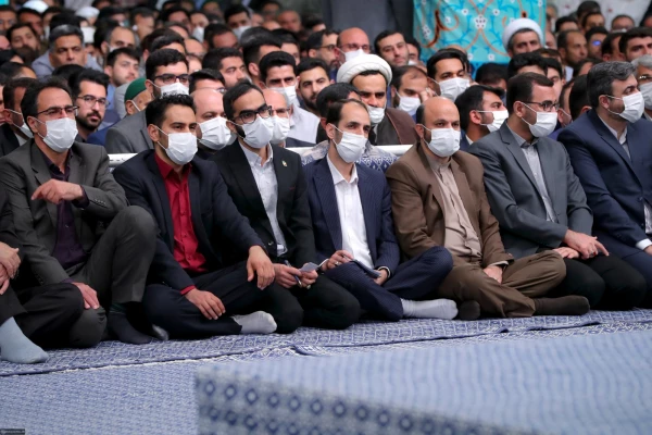 دیدار معلمان با رهبر انقلاب
 4