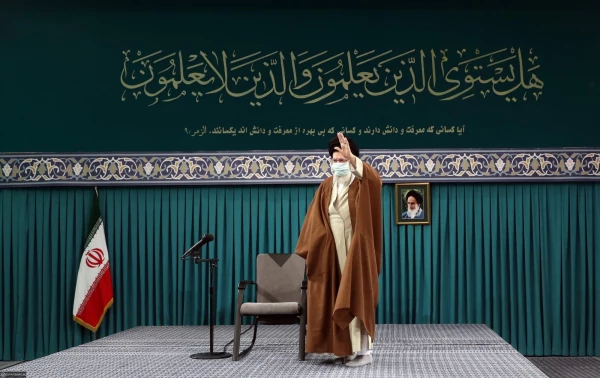 دیدار معلمان با رهبر انقلاب
 6