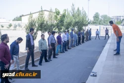 برگزاری پویش سلامتی را قدم بزن در دانشگاه فرهنگیان یزد 7