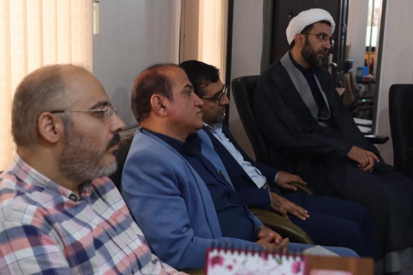 دیدار مسؤول نهاد نمایندگی مقام معظم رهبری با استادان معارف این دانشگاه  4