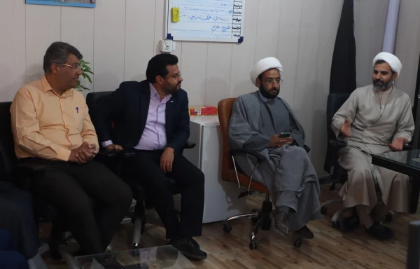 دیدار مسؤول نهاد نمایندگی مقام معظم رهبری با استادان معارف این دانشگاه  5