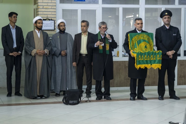 دانشگاه فرهنگیان یزد میزبان پرچم متبرک حرم رضوی شد 5