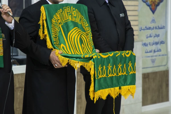 دانشگاه فرهنگیان یزد میزبان پرچم متبرک حرم رضوی شد 8