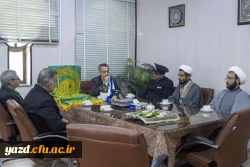 دانشگاه فرهنگیان یزد میزبان پرچم متبرک حرم رضوی شد 15
