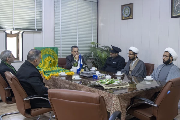 دانشگاه فرهنگیان یزد میزبان پرچم متبرک حرم رضوی شد 15