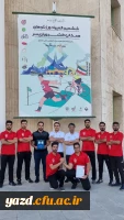 کسب عنوان نایب قهرمانی تیم دارت دانشگاه فرهنگیان یزد 4