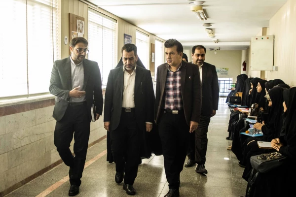 بازدید معاون سیاسی، امنیتی و اجتماعی استاندار یزد از پردیس های دانشگاه فرهنگیان یزد  3