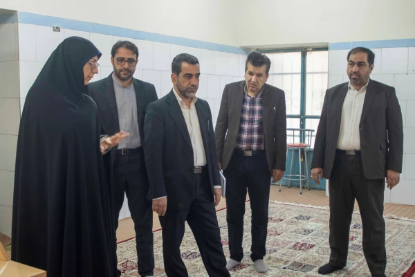 بازدید معاون سیاسی، امنیتی و اجتماعی استاندار یزد از پردیس های دانشگاه فرهنگیان یزد  6