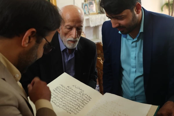 دیدار سرپرست جدید دانشگاه فرهنگیان یزد با اولین رئیس تربیت معلم استان 6