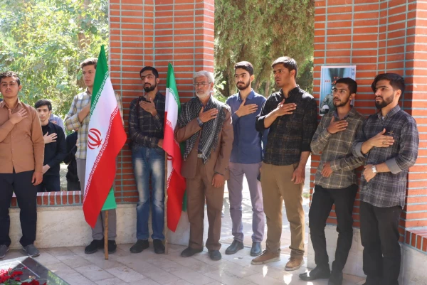 تجمع اعتراضی دانشجومعلمان یزدی در محکومیت جنایات رژیم منحوس صهیونیستی 18