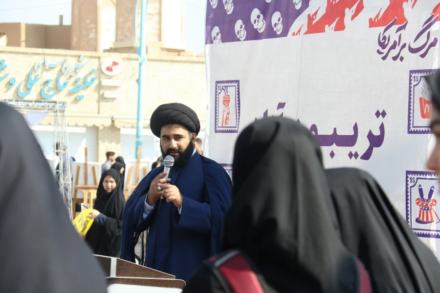 حضور دانشجومعلمان یزدی در راهپیمایی گرامیداشت 13 آبان ماه 20