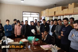 بازدید دانشجومعلمان پردیس شهیدان پاک نژاد از سازمان اسناد و کتابخانه ملی استان  4