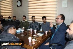 بازدید دانشجومعلمان پردیس شهیدان پاک نژاد از سازمان اسناد و کتابخانه ملی استان  8