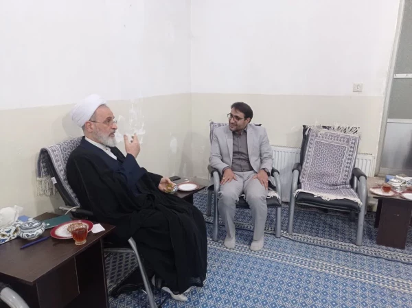 دیدار سرپرست دانشگاه فرهنگیان یزد با حضرت آیت الله اعرافی 4