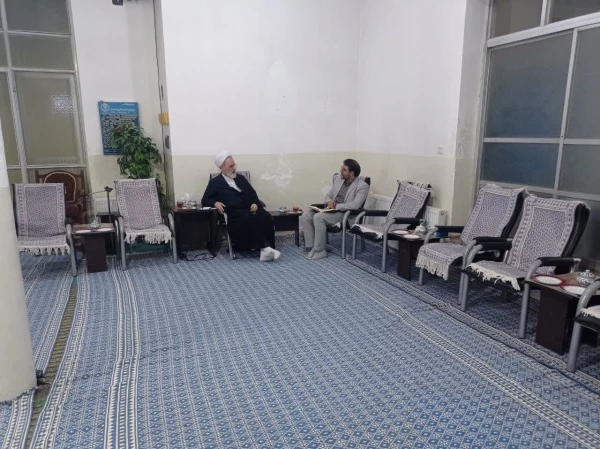 دیدار سرپرست دانشگاه فرهنگیان یزد با حضرت آیت الله اعرافی 5