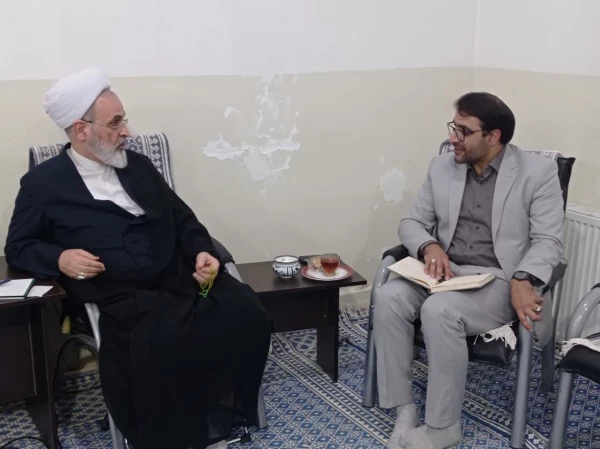 دیدار سرپرست دانشگاه فرهنگیان یزد با حضرت آیت الله اعرافی 6