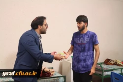 تبریک شیرین سرپرست دانشگاه فرهنگیان یزد به دانشجومعلمان 4