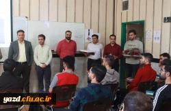 تقدیر از دانشجومعلمان و اساتید رشته آموزش تربیت بدنی  3