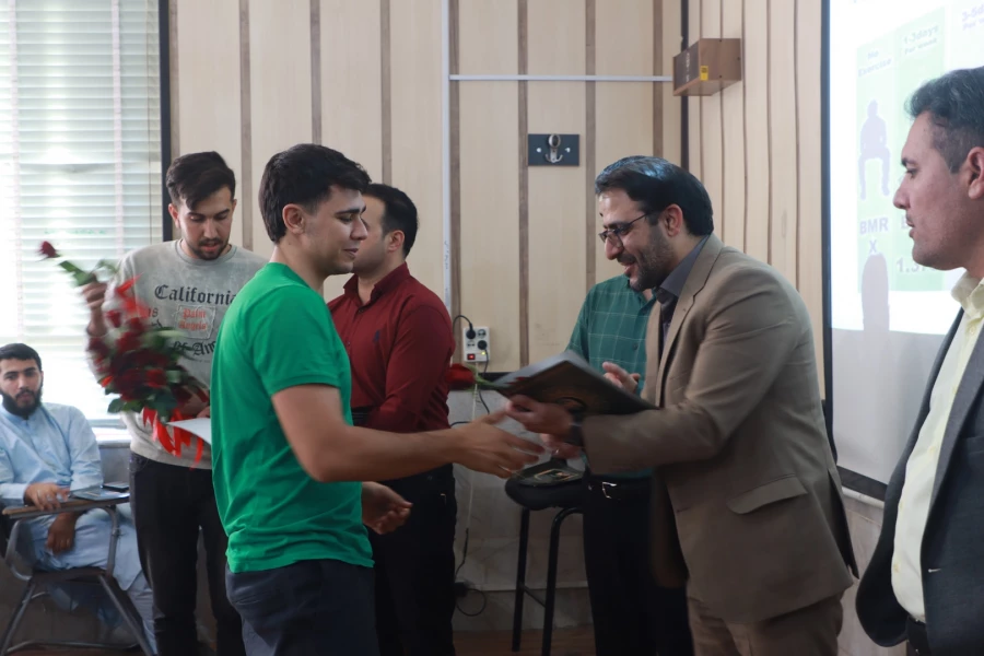 تقدیر از دانشجومعلمان و اساتید رشته آموزش تربیت بدنی  7