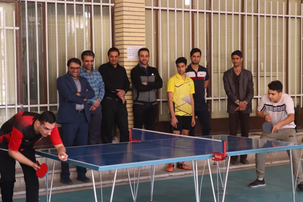 برگزاری مسابقات تنیس روی میز ویژه دانشجومعلمان 7