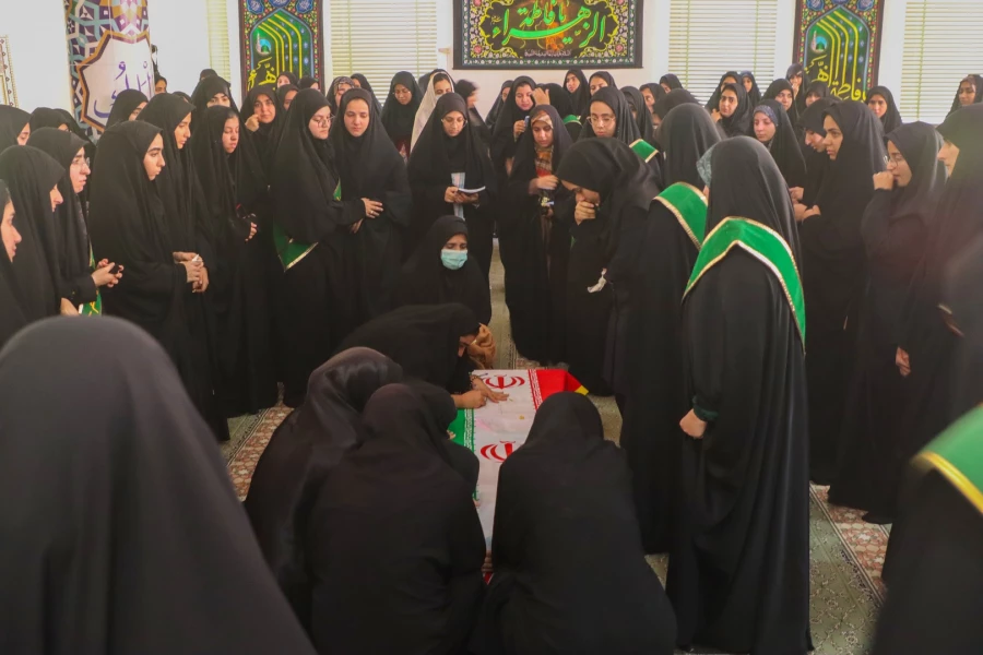 وداع با شهید گمنام در پردیس های دانشگاه فرهنگیان یزد 8