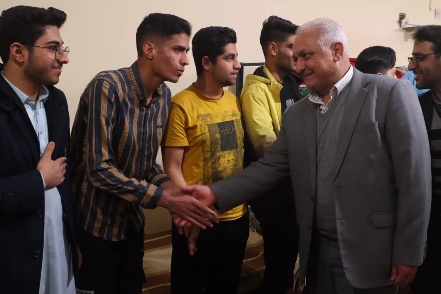 بازدید سرزده معاون طرح، برنامه و توسعه منابع سازمان مرکزی دانشگاه فرهنگیان کشور از سرای دانشجویی 3