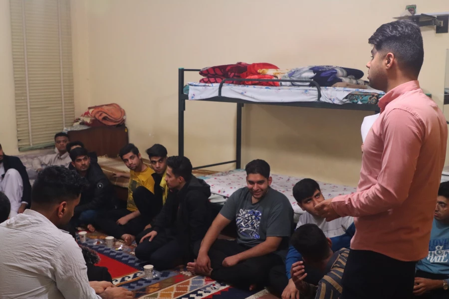 بازدید سرزده معاون طرح، برنامه و توسعه منابع سازمان مرکزی دانشگاه فرهنگیان کشور از سرای دانشجویی 7