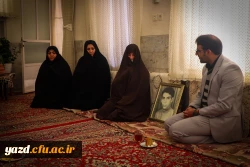 دیدار مسوولان دانشگاه فرهنگیان یزد با مادر بزرگوار 4 شهید دفاع مقدس  5