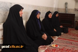 دیدار مسوولان دانشگاه فرهنگیان یزد با مادر بزرگوار 4 شهید دفاع مقدس  6
