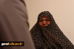 دیدار مسوولان دانشگاه فرهنگیان یزد با مادر بزرگوار 4 شهید دفاع مقدس  7