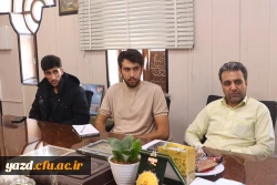 دیدار سرپرست دانشگاه فرهنگیان یزد با اعضای جدید انجمن ورزشی پردیس شهیدان پاک نژاد   3
