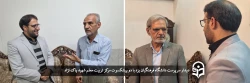 دیدار سرپرست دانشگاه فرهنگیان یزد با دو پیشکسوت مرکز تربیت معلم شهید پاک نژاد  2