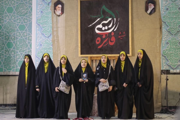 مراسم گرامیداشت شهیده دانشجومعلم فائزه رحیمی و ۲۳ شهید دانش آموز اقدام تروریستی کرمان 19