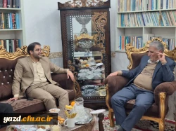 دیدار سرپرست دانشگاه فرهنگیان یزد با دو پیشکسوت مرکز تربیت معلم شهید پاک نژاد  5