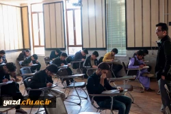 بازدید سرپرست دانشگاه فرهنگیان یزد از روند برگزاری امتحانات پردیس های استان 6