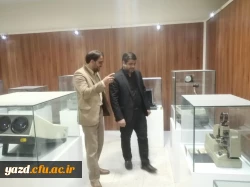 بازدید سر زده سرپرست دانشگاه فرهنگیان کشور از دانشگاه فرهنگیان یزد 3