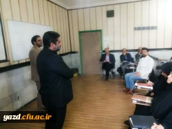 بازدید سر زده سرپرست دانشگاه فرهنگیان کشور از دانشگاه فرهنگیان یزد 7