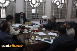 شورای سیاست گذاری و تدوین برنامه های راهبردی دانشگاه فرهنگیان استان یزد برای اولین بار تشکیل می شود 5