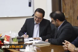 مجتمع آموزشی سامان به دانشگاه فرهنگیان استان یزد واگذار شد 3