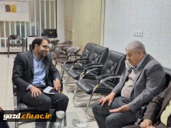 دیدار پیشکسوت و معلم برجسته کشوری و آموزش و پرورش استان با سرپرست دانشگاه فرهنگیان یزد  7