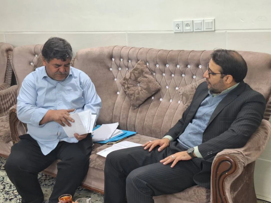 دیدار سرپرست دانشگاه فرهنگیان یزد با پیشکسوت جانباز پردیس شهیدان پاک نژاد 3