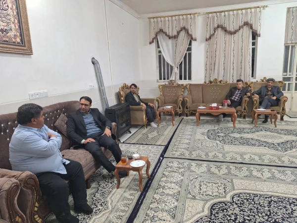 دیدار سرپرست دانشگاه فرهنگیان یزد با پیشکسوت جانباز پردیس شهیدان پاک نژاد 4