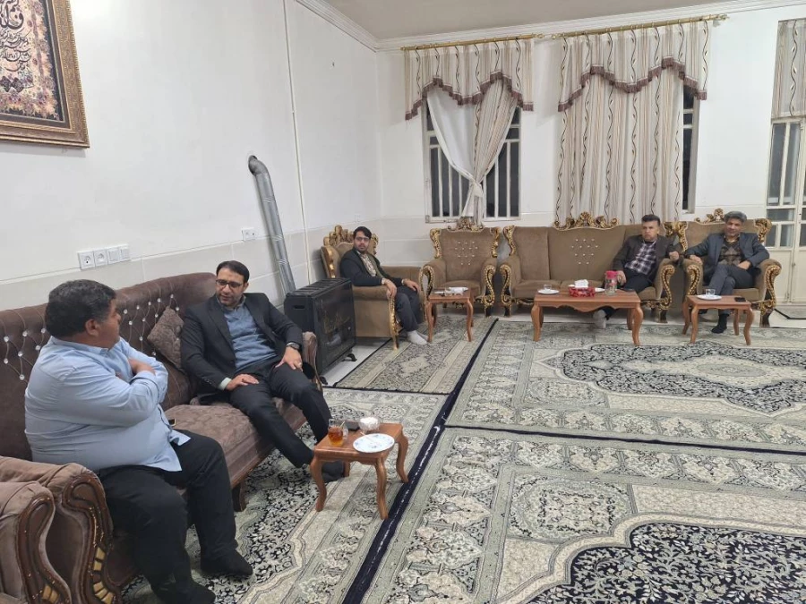 دیدار سرپرست دانشگاه فرهنگیان یزد با پیشکسوت جانباز پردیس شهیدان پاک نژاد 4