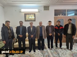دیدار سرپرست دانشگاه فرهنگیان استان یزد با نخستین سرپرست پردیس شهیدان پاک نژاد و مدیرکل اسبق آموزش و پرورش استان یزد
 3